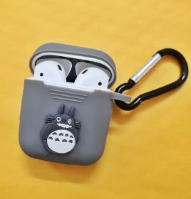 Bao đựng Case Airpods 1, 2 Hình Totoro Kèm Khóa
