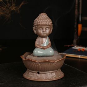 Tượng Phật Trầm Ngự Hoa Sen